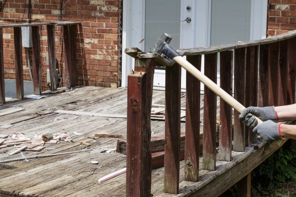 Deck Demolition Service in Elgin