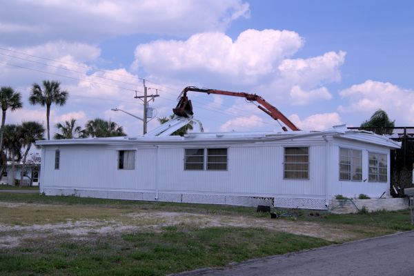 Mobile Home Demolition in Elgin