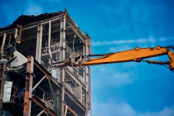 Factory Demolition in Elgin