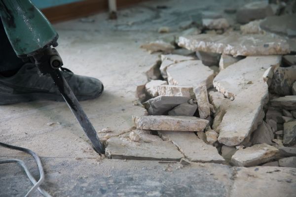 Cement Slab Removal in Elgin
