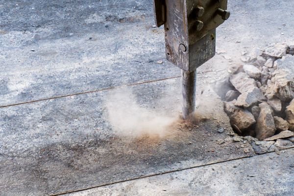 Concrete Patio Removal in Elgin