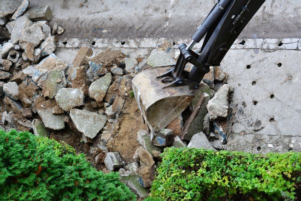 Concrete Pathway Removal in Elgin